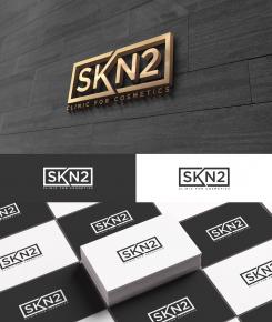 Logo & stationery # 1098143 for Design the logo and corporate identity for the SKN2 cosmetic clinic contest