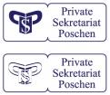Logo & stationery # 161368 for PSP - Privatsekretariat Poschen contest