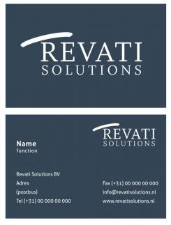 Logo & Huisstijl # 13053 voor Logo en huisstijl Revati Solutions B.V. wedstrijd