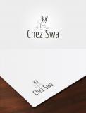 Logo & stationery # 620093 for Chez Swa! Design a logo for a rescue and rehoming shelter for the English bulldog contest