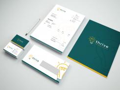 Logo & stationery # 997864 for Design a fresh and clear logo and House Style for my Psychological Consultancy Business called Thrive contest