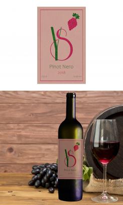Logo & stationery # 1060967 for Label for a chilled Pinot Nero  Red Wine  from Italy contest
