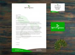 Logo & stationery # 1038272 for Let it Grow contest