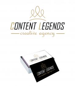 Logo & stationery # 1221859 for Rebranding logo and identity for Creative Agency Content Legends contest