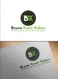 Logo & stationery # 1298441 for Logo for ’Bruno komt koken’ contest
