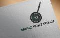 Logo & stationery # 1298057 for Logo for ’Bruno komt koken’ contest