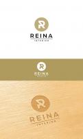 Logo & stationery # 1235528 for Logo for interior design  Reina  stam en staal  contest