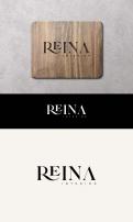 Logo & stationery # 1245585 for Logo for interior design  Reina  stam en staal  contest