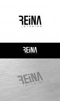 Logo & stationery # 1235797 for Logo for interior design  Reina  stam en staal  contest