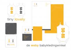 Logo & Huisstijl # 12757 voor Logo + huisstijl voor o.a. een nieuwe babykleding merk Tiny Lovely wedstrijd