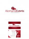 Logo & stationery # 158863 for Alcmaria Events -  local event company in Alkmaar for workshops, theme party, corporate events contest