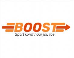 Logo & stationery # 949640 for We are bOOst! en bring sport to the child  Who likes to help us with a fresh and playfull logo  contest