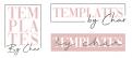 Logo & stationery # 942338 for Create a stylish and creative logo and lay-out for TEMPLATES By Char  contest