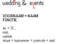 Logo & Huisstijl # 335345 voor JA! Wedding & Events wedstrijd