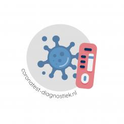 Logo & stationery # 1222843 for coronatest diagnostiek   logo contest