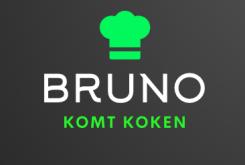 Logo & stationery # 1297598 for Logo for ’Bruno komt koken’ contest