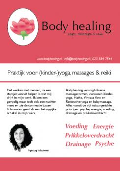 Logo & Huisstijl # 95977 voor Een pakkend logo en flyer voor mijn bloeiende yoga en massage praktijk, genaamd Bodyhealing wedstrijd