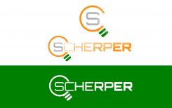 Logo & Huisstijl # 435060 voor Rotterdams onderzoeks- en adviesbureau Scherper zoekt passend logo+huisstijl wedstrijd
