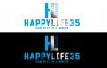 Logo & Huisstijl # 661583 voor Logo voor luxe sportschool genaamd ''Happy life 35'' waar trainingen 35 minuten duren wedstrijd