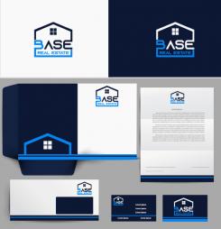 Logo & stationery # 1031122 for Logo and Corporate identity for Base Real Estate contest