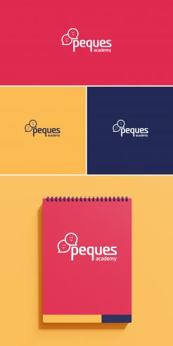 Logo & stationery # 1028976 for Peques Academy   Spanish lessons for children in a fun way  contest
