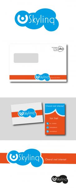 Logo & stationery # 553127 for Skylinq, stationary design and logo for a trendy Internet provider! contest