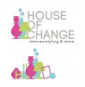 Logo & Huisstijl # 115279 voor HELP  Leuke frisse huisstij en logo iddeën gezocht voor mijn nieuw interieuradviesbureau House of Changes  wedstrijd