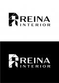 Logo & stationery # 1235102 for Logo for interior design  Reina  stam en staal  contest