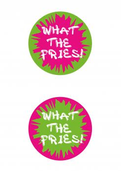 Logo & stationery # 1226589 for create a though logo and company theme for What the Fries contest