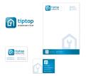 Logo & Huisstijl # 251097 voor Tiptop Woonservice zoekt aandacht van consumenten met een eigen huis wedstrijd