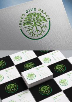 Logo & stationery # 1046733 for Treesgivepeace contest