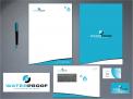 Logo & stationery # 213557 for Logo and corporate identity for WATERPROOF contest