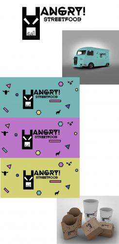 Logo & Huisstijl # 727350 voor Hangry! Streetfood. Logo and Brand style required for new food truck / caterer wedstrijd