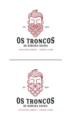 Logo & Huisstijl # 1074415 voor Huisstijl    logo met ballen en uitstraling  Os Troncos de Ribeira Sacra  Viticultural heroica   Vinedos e Vinos wedstrijd