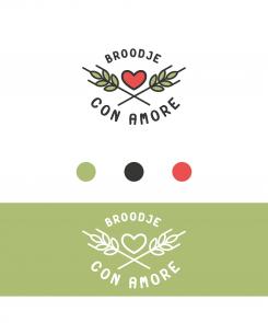 Logo & Huisstijl # 955580 voor Huisstijl voor Broodje  Con Amore   Italiaanse bakkerij  wedstrijd
