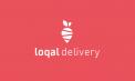 Logo & stationery # 1245512 for LOQAL DELIVERY is the takeaway of shopping from the localshops contest