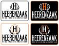 Logo & Huisstijl # 601583 voor De mooiste Heerenzaak in Nederland heeft een (nieuwe) look nodig: heerenzaak.nl wedstrijd