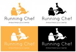 Logo & Huisstijl # 258423 voor Ontwerp een ambachtelijk en hip logo/huisstijl voor Running Chef wedstrijd