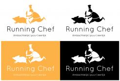 Logo & Huisstijl # 258426 voor Ontwerp een ambachtelijk en hip logo/huisstijl voor Running Chef wedstrijd