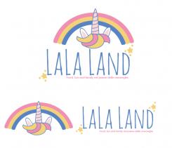 Logo & stationery # 843011 for Design a logo for an Italian based new kids concept called 'LaLa Land' that will contain a nursery, play café and a do it yourself bar for kids. contest