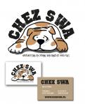 Logo & stationery # 621026 for Chez Swa! Design a logo for a rescue and rehoming shelter for the English bulldog contest