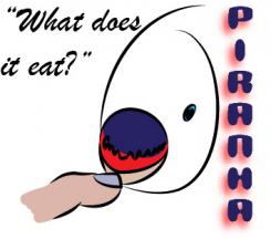 Logo & Huisstijl # 63286 voor Ontwerp jij de Piranja die afschrikt maar ook nieuwschierig maakt? wedstrijd