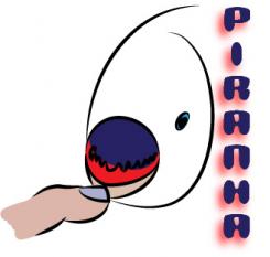 Logo & Huisstijl # 63287 voor Ontwerp jij de Piranja die afschrikt maar ook nieuwschierig maakt? wedstrijd