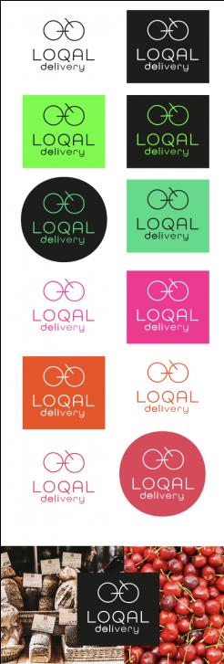 Logo & Huisstijl # 1249164 voor LOQAL DELIVERY is de thuisbezorgd van boodschappen van de lokale winkeliers  wedstrijd