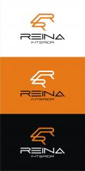 Logo & stationery # 1237829 for Logo for interior design  Reina  stam en staal  contest