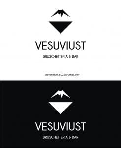 Logo & Huisstijl # 682682 voor Een vulkanisch duo openen: Vesuvius Bruschetteria & Bar wedstrijd