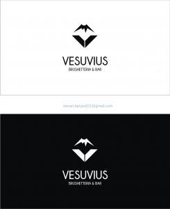 Logo & Huisstijl # 687311 voor Een vulkanisch duo openen: Vesuvius Bruschetteria & Bar wedstrijd