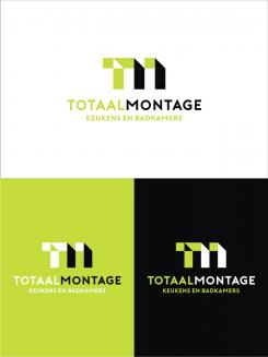 Logo & Huisstijl # 1284507 voor Wij zoeken een strak design logo voor totaal montage voor badkamers en keukens  wedstrijd