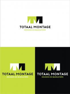 Logo & Huisstijl # 1284510 voor Wij zoeken een strak design logo voor totaal montage voor badkamers en keukens  wedstrijd