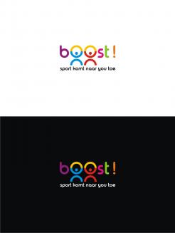 Logo & stationery # 949253 for We are bOOst! en bring sport to the child  Who likes to help us with a fresh and playfull logo  contest